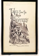 Load image into Gallery viewer, House of Mystery by Bernie Wrightson 11x17 FRAMED Original Art Poster DC Comics