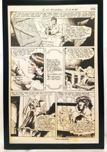 Load image into Gallery viewer, House of Mystery #181 pg. 7 by Bernie Wrightson 11x17 FRAMED Original Art Poster DC Comics