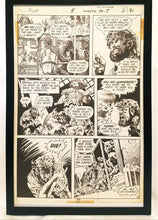 Load image into Gallery viewer, PLOP #5 pg. 5 by Bernie Wrightson 11x17 FRAMED Original Art Poster DC Comics
