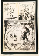 Load image into Gallery viewer, House of Mystery #195 pg. 7 by Bernie Wrightson 11x17 FRAMED Original Art Poster DC Comics