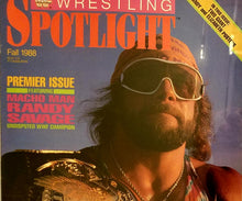 Load image into Gallery viewer, WWF Wrestling Spotlight Magazine #1 Randy Savage CGC 7.5 (1988) Highest on census!!