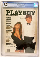 Load image into Gallery viewer, Playboy Magazine March 1990 CGC 9.0 - Donald Trump & Brandi Brandt cover
