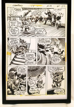 Load image into Gallery viewer, Swamp Thing #4 pg. 20 by Bernie Wrightson 11x17 FRAMED Original Art Poster DC Comics