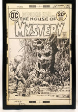 Load image into Gallery viewer, House of Mystery #217 by Bernie Wrightson 11x17 FRAMED Original Art Poster DC Comics