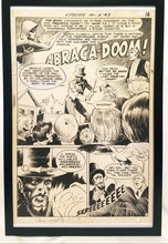 Load image into Gallery viewer, Spectre #9 pg. 1 by Bernie Wrightson 11x17 FRAMED Original Art Poster DC Comics
