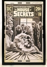 Load image into Gallery viewer, House of Secrets #100 by Bernie Wrightson 11x17 FRAMED Original Art Poster DC Comics