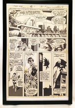 Load image into Gallery viewer, Swamp Thing #7 pg. 4 by Bernie Wrightson 11x17 FRAMED Original Art Poster DC Comics
