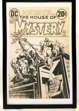 Load image into Gallery viewer, House of Mystery #213 by Bernie Wrightson 11x17 FRAMED Original Art Poster DC Comics