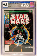 Load image into Gallery viewer, Star Wars #1 CGC 9.8 - Pure Foil Silver Replica New Zealand Mint Edition
