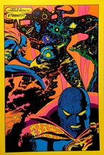 Load image into Gallery viewer, Doctor Strange 20x30 Black Light Art Marvel Comics Poster Third Eye Print