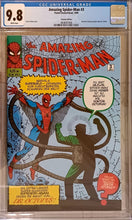 Load image into Gallery viewer, Amazing Spider-Man #3 German Facsimile Edition CGC 9.8 - 1st Dr Octopus (Marvel Comics)