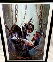 Load image into Gallery viewer, Batman Who Laughs by Gabriele Dell'Otto FRAMED 12x16 Art Print DC Comics Poster
