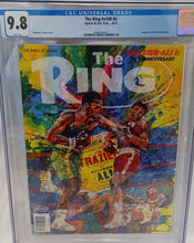 Load image into Gallery viewer, Ring Magazine Apr 2021 CGC 9.8 - Muhammad Ali vs. Joe Frazier, highest on census!