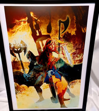 Load image into Gallery viewer, Dark Nights Death Metal by Bill Sienkiewicz FRAMED 12x16 Art Print DC Comics Poster