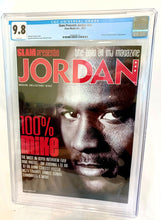 Load image into Gallery viewer, SLAM presents JORDAN Magazine CGC 9.8 - Michael Jordan Chicago Bulls cover