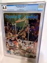 Load image into Gallery viewer, Sports Illustrated March 3, 1980 Magazine CGC 6.5 - Miracle on Ice Cover Newsstand
