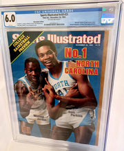 Load image into Gallery viewer, Sports Illustrated Nov 28, 1983 Magazine CGC 6.0 - Michael Jordan First Cover RC