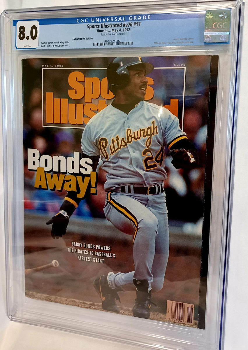 Sports Illustrated May 4 1992 Barry Bonds Pittsburgh Pirates 