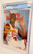 Load image into Gallery viewer, Sports Illustrated June 22, 1992 Magazine CGC 7.0 - Michael Jordan cover Newsstand