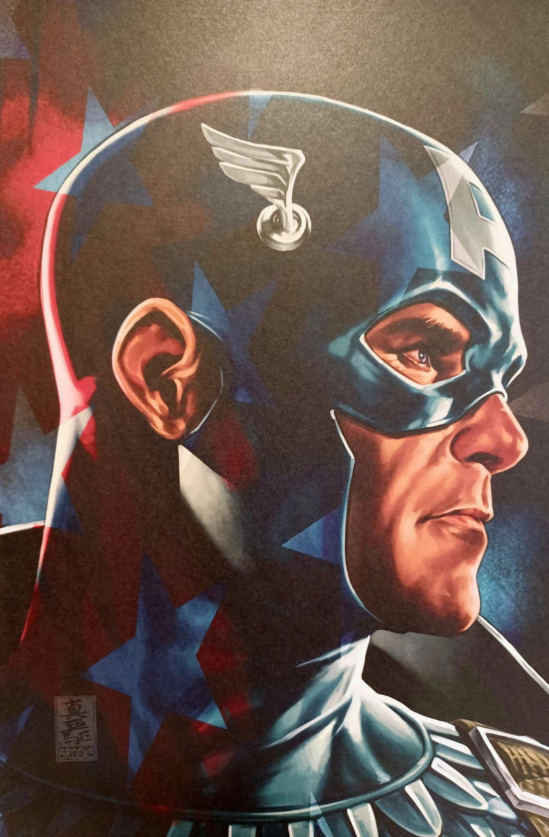 MONDO Captain America First Avenger VARIANT Poster by Mark orders Brooks 1/170 IN HAND!