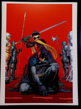 Load image into Gallery viewer, Batman and Robin by Frank Quitely FRAMED 12x16 Art Print DC Comics Poster