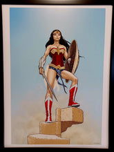 Load image into Gallery viewer, Wonder Woman by Frank Quitely FRAMED 12x16 Art Print DC Comics Poster