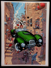Load image into Gallery viewer, Birds of Prey by Frank Quitely FRAMED 12x16 Art Print DC Comics Poster