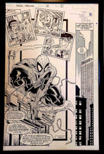 Load image into Gallery viewer, Amazing Spider-Man #318 pg. 8 by Todd McFarlane 11x17 FRAMED Original Art Print Comic Poster