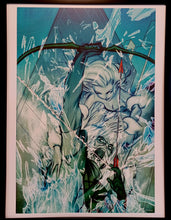 Load image into Gallery viewer, Green Arrow vs Killer Frost by James Jean FRAMED 12x16 Art Print DC Comics Poster