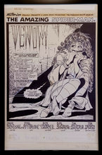 Load image into Gallery viewer, Amazing Spider-Man #300 pg. 1 by Todd McFarlane 11x17 FRAMED Original Art Print Comic Poster