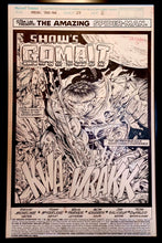 Load image into Gallery viewer, Amazing Spider-Man #328 pg. 1 by Todd McFarlane 11x17 FRAMED Original Art Print Comic Poster