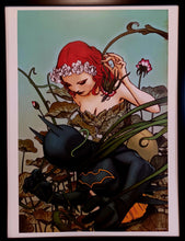 Load image into Gallery viewer, Batgirl vs. Poison Ivy by James Jean FRAMED 12x16 Art Print DC Comics Poster