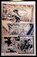 Load image into Gallery viewer, Amazing Spider-Man #317 pg. 17 by Todd McFarlane 11x17 FRAMED Original Art Print Comic Poster