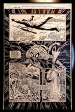 Load image into Gallery viewer, Spider-Man #12 pg. 15 by Todd McFarlane 11x17 FRAMED Original Art Print Comic Poster