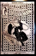Load image into Gallery viewer, Amazing Spider-Man #300 by Todd McFarlane 11x17 FRAMED Original Art Print Comic Poster