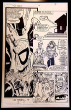 Load image into Gallery viewer, Amazing Spider-Man #323 pg. 9 by Todd McFarlane 11x17 FRAMED Original Art Print Comic Poster