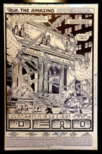 Load image into Gallery viewer, Amazing Spider-Man #311 pg. 1 by Todd McFarlane 11x17 FRAMED Original Art Print Comic Poster