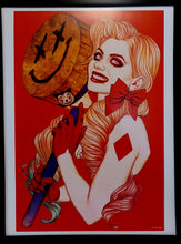 Load image into Gallery viewer, Harley Quinn by Jenny Frison FRAMED 12x16 Art Print DC Comics Poster