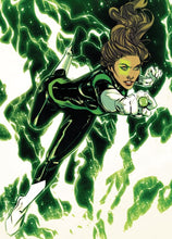Load image into Gallery viewer, Jessica Cruz Green Lantern by Joelle Jones FRAMED 12x16 Art Print DC Comics Poster