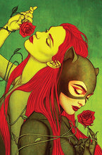 Load image into Gallery viewer, Catwoman & Poison Ivy by Jenny Frison FRAMED 12x16 Art Print DC Comics Poster