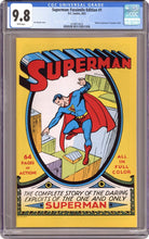 Load image into Gallery viewer, Superman #1 Facsimile Edition CGC 9.8 (DC Comics)