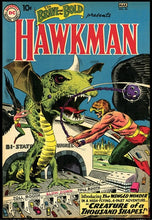 Load image into Gallery viewer, Brave & the Bold #34 Hawkman 9x12 FRAMED Art Print, Vintage 1961 DC Comics