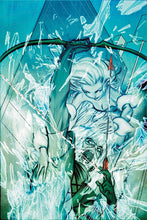 Load image into Gallery viewer, Green Arrow vs Killer Frost by James Jean FRAMED 12x16 Art Print DC Comics Poster