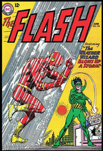 Load image into Gallery viewer, Flash #145 by Carmine Infantino 9x12 FRAMED Art Print, Vintage 1964 DC Comics