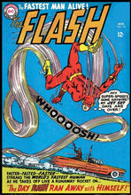 Load image into Gallery viewer, Flash #154 by Carmine Infantino 9x12 FRAMED Art Print, Vintage 1965 DC Comics