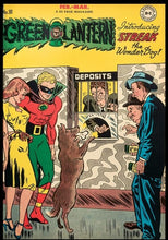 Load image into Gallery viewer, Green Lantern #30 by Alex Toth 9x12 FRAMED Art Print, Vintage 1948 DC