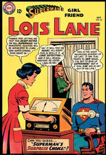Load image into Gallery viewer, Superman's Girlfriend Lois Lane #44 9x12 FRAMED Art Print, Vintage 1963 DC Comics