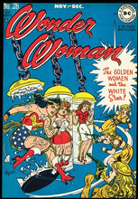 Load image into Gallery viewer, Wonder Woman #26 9x12 FRAMED Art Print, Vintage 1947 DC Comics