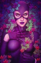 Load image into Gallery viewer, Catwoman by Jenny Frison FRAMED 12x16 Art Print DC Comics Poster
