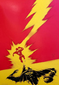Reverse Flash Professor Zoom12x16 FRAMED Art Print by Francis Manapul, New DC Comics